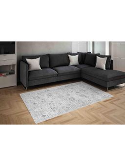 Neu Looms - Silver - Grey Handmade Viscose Wool Rug