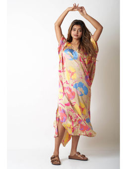 Vasstram - Multi Side Gathered Long Kaftan
