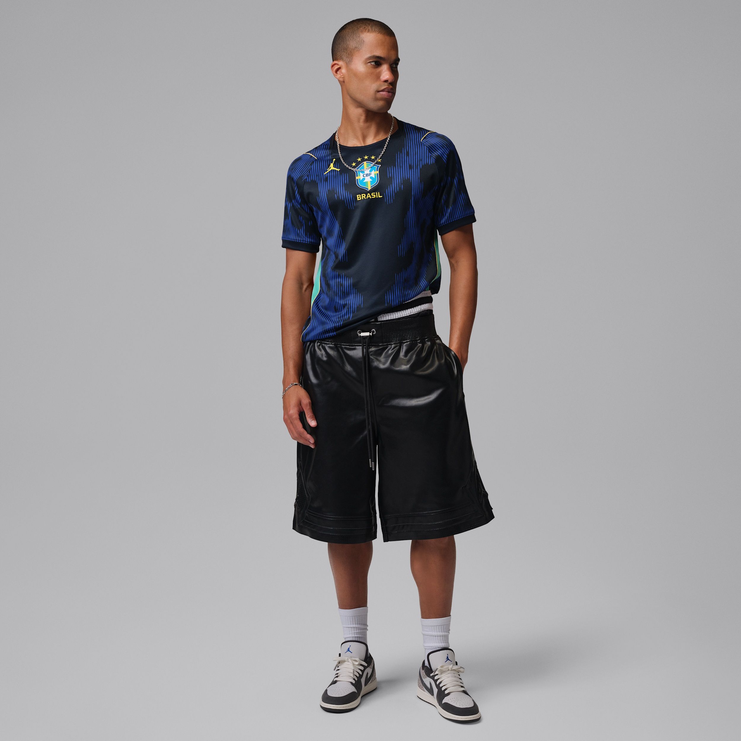 Buy Nike Brazil 2026 Stadium Away Men's Jordan Dri-FIT Football