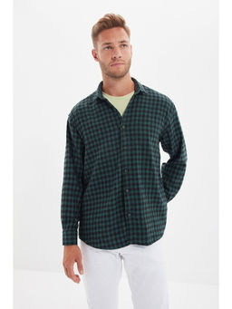 Trendyol - Man Green Casual Shirt