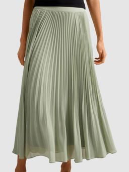 Forever New - Aurora Pleated Skirt - Green