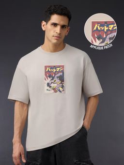 The Souled Store - Official Dc Comics Batman Robin Men Oversized T-shirt