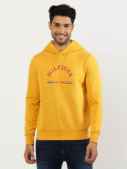 Tommy Hilfiger - Mens Yellow Color Sweatshirt