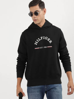 Tommy Hilfiger - Mens Black Color Sweatshirt