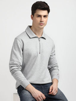 Tommy Hilfiger - Mens Grey Color Sweatshirt