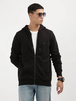 Tommy Hilfiger - Mens Black Color Hoodie