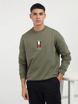 Tommy Hilfiger - Mens Grey Color Sweatshirt
