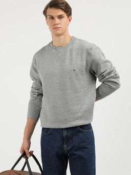 Tommy Hilfiger - Mens Grey Color Sweatshirt
