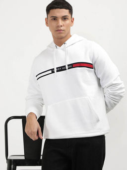 Tommy Hilfiger - Mens White Color Sweatshirt