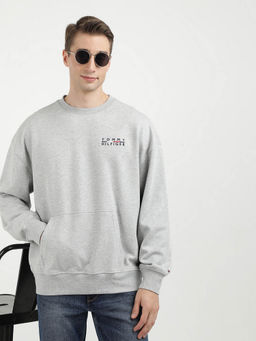 Tommy Hilfiger - Mens Grey Color Sweatshirt