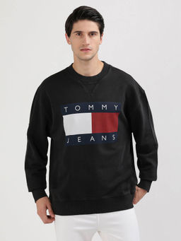 Tommy Hilfiger - Mens Black Color Sweatshirt