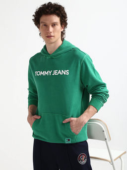 Tommy Hilfiger - Mens Green Color Sweatshirt