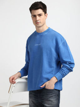 Tommy Hilfiger - Mens Blue Color Sweatshirt