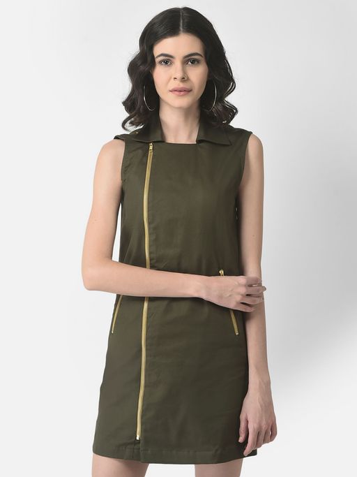 white christmas dresses Mist | Olive Plunge-Neck Maxi Dress with Knot-Detail and Open-Back main image 0