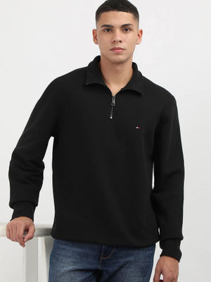 Tommy Hilfiger Black Cotton Men's Sweatshirt main image 1