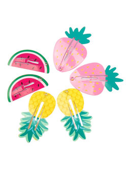 Arendelle - Multi-Color Printed Hair Clips (Pack of 3)