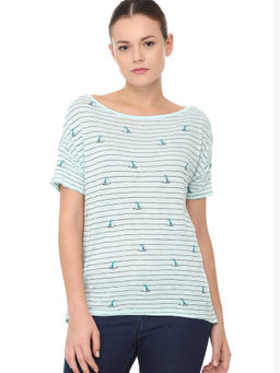 Allen Solly - Blue Stripes Top