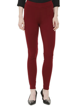 Allen Solly - Maroon Trousers
