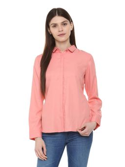 Allen Solly - Solid Pink Shirt