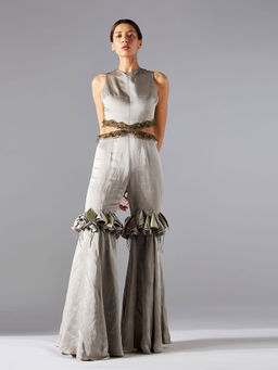 A Humming Way - Grey Jumpsuit