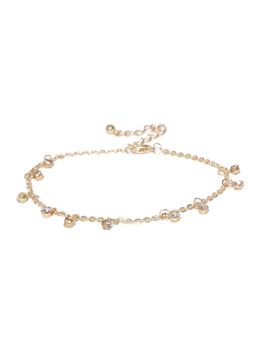 Fabula - Gold Stone Delicate Anklet