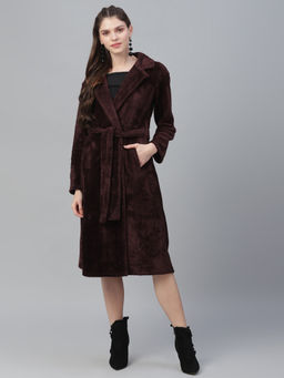 AAREIN - Burgundy Solid Coat