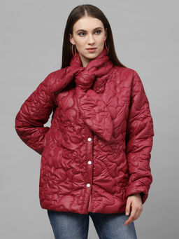 AAREIN - Burgundy Solid Jackets