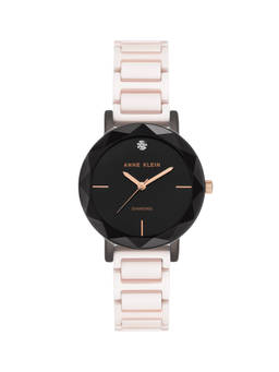 Anne Klein - Black Round Analog Watches