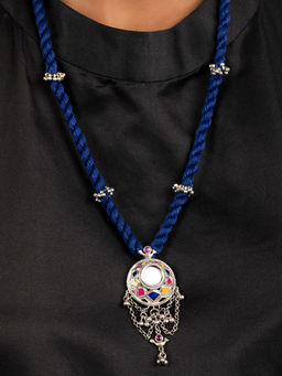 Shaya by CaratLane - Sadu Bharat Style Sterling Silver Necklace