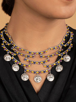 Shaya by CaratLane - Haathi Motif Sterling Silver Necklace