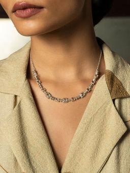 Shaya by CaratLane - Eliza Doolittle Necklace in 925 Silver