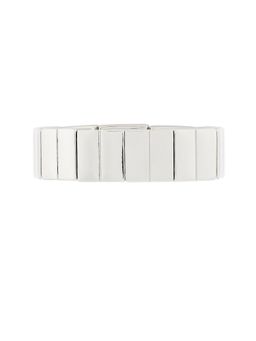 Accessorize London - Silver Strap Stretch Bracelet