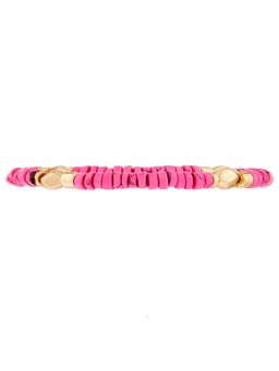 Accessorize London - Pink Beads Stretch Bracelet