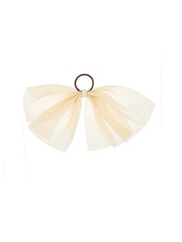 Accessorize London - Off White Chiffon Bow Hair Band