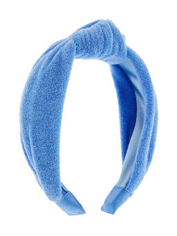 Accessorize London - Women's Wide Knot Towelling Headband