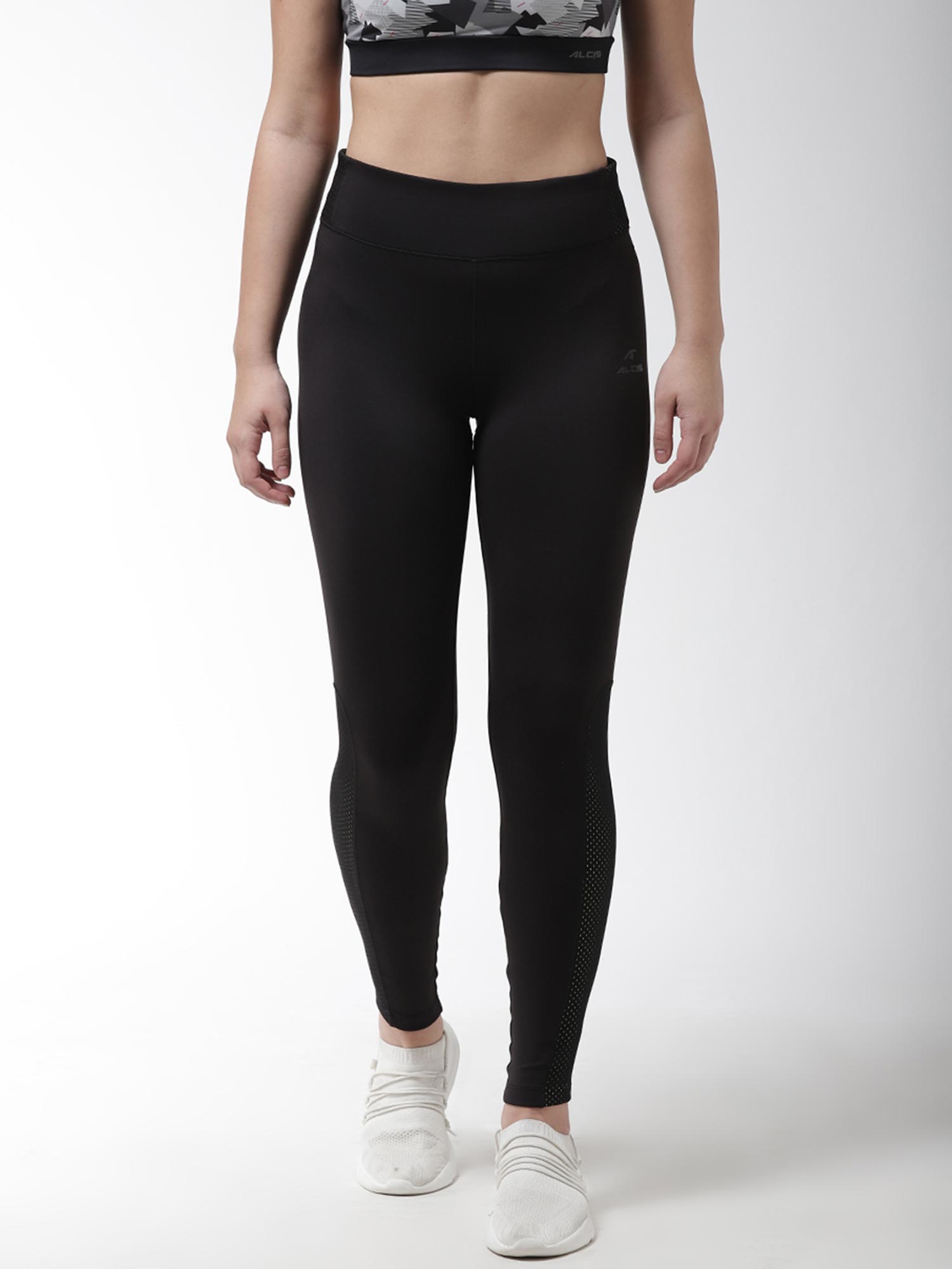 Buy Alcis Women Black Solid Training 