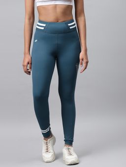 Alcis - Women Blue Solid Tights