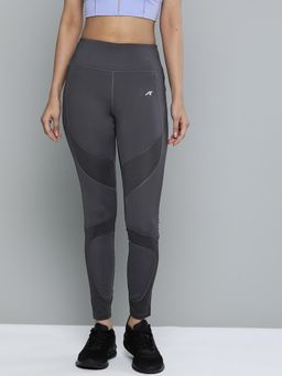 Alcis - Women Grey Colourblocked Tights