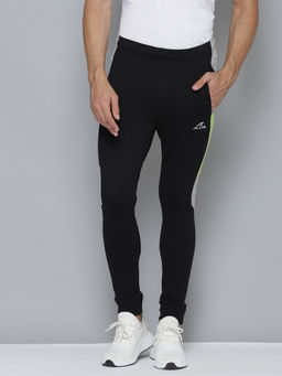 Alcis - Men Black Solid Regular Fit Joggers