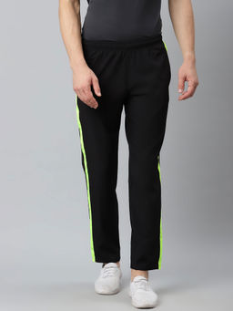 Alcis - Men Black Solid Track pant