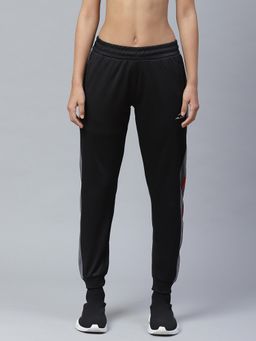 Alcis - Women Black Solid Slim Fit Track Pants