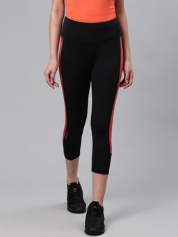 Alcis - Women Black Solid Training Tights