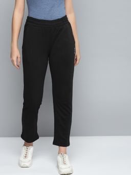 Alcis - Women Black Solid Track Pants
