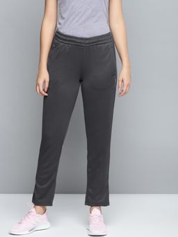 Alcis - Women Charcoal Grey Solid Track Pants