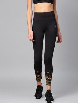 Alcis - Women Black Solid Leggings