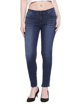 Spykar - Navy Blue Skinny Fit Jeans