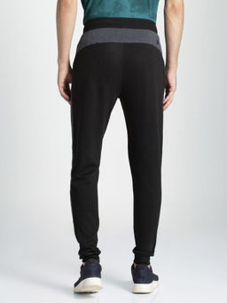 Jockey - Black & True Black Melange Joggers