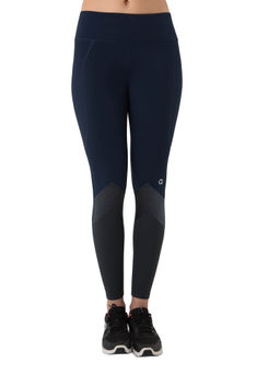 Amante - Smooth Fitness Full Length Pant - Blue