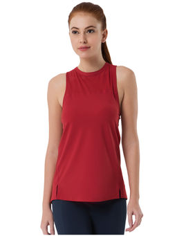 Amante - Smooth And Seamless Fitness Tank Top - Red
