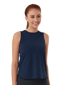 Amante - Smooth And Seamless Fitness Tank Top - Blue